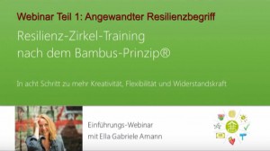 Webinar Resilienz-Training