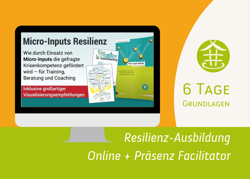 Resilienz Grundlagen Ausbildung | 12 Module Online- und/oder 6 Tage Präsenz