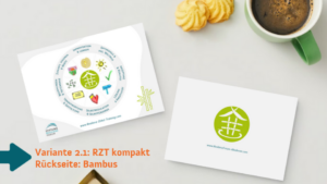 Resilienz-Coaching 2.1 Postkarte RZT kompakt + Bambus